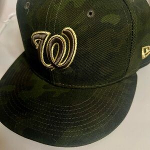 Washington Nationals Camo Baseball Cap